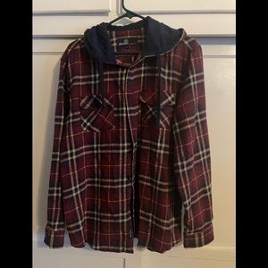 Mens long sleeve button down